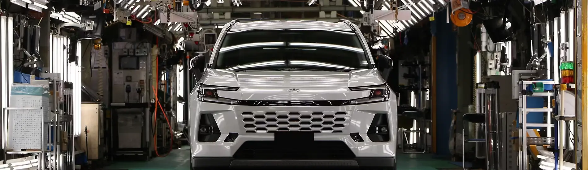 Toyota Industries paint shop manufacturing floor